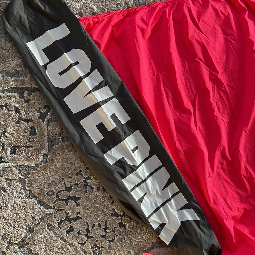 Pink Pullover Wind Breaker - image 5